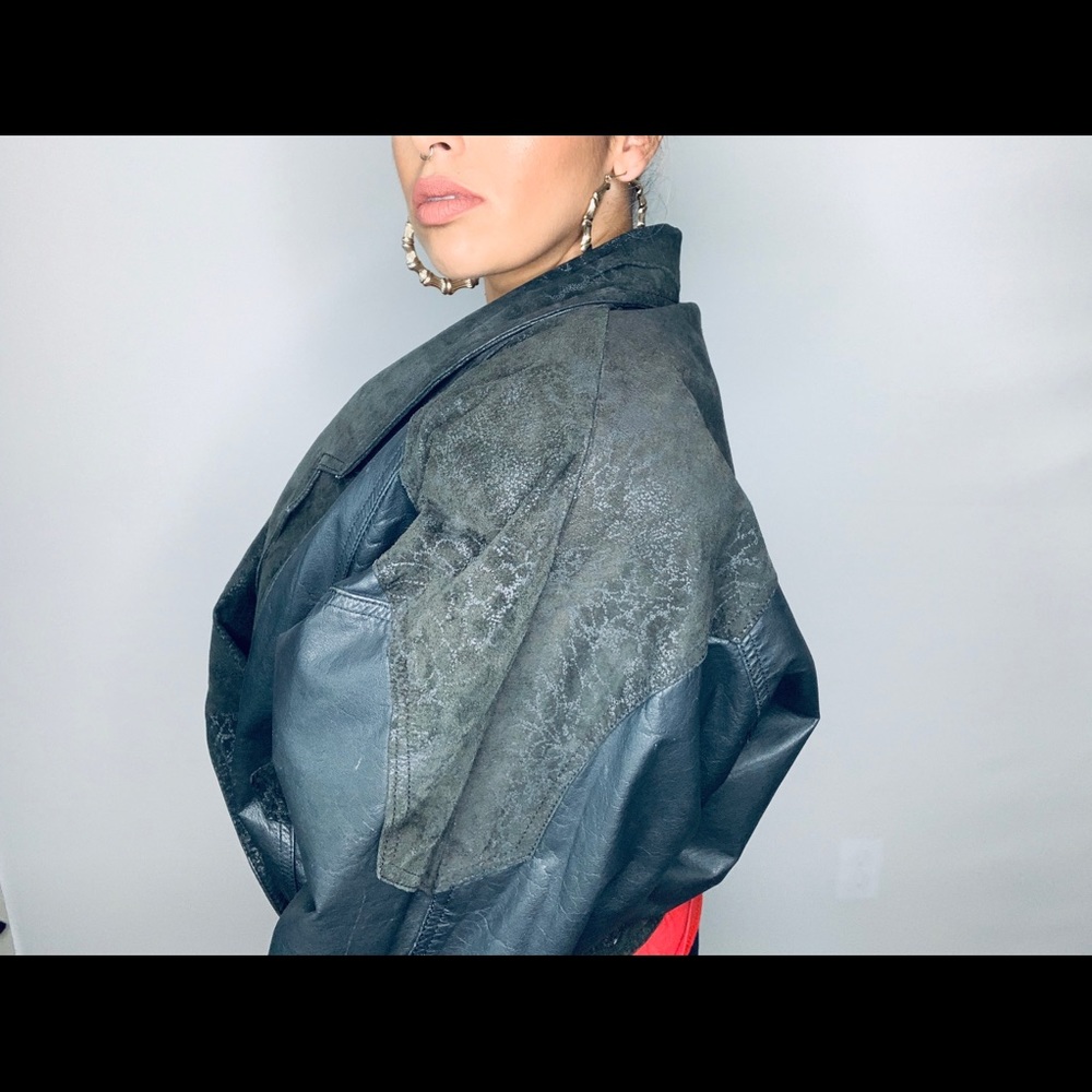 Vintage Winlet 80s 100% Leather Jacket